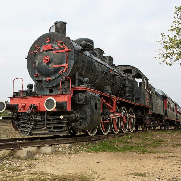 Orient Express train in Edirne