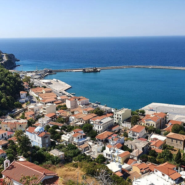 View of Kokkari Village