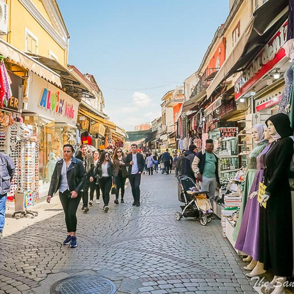 Kemeralti, a historical bazaar district